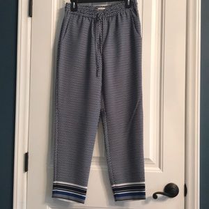 J Crew Printed Pants